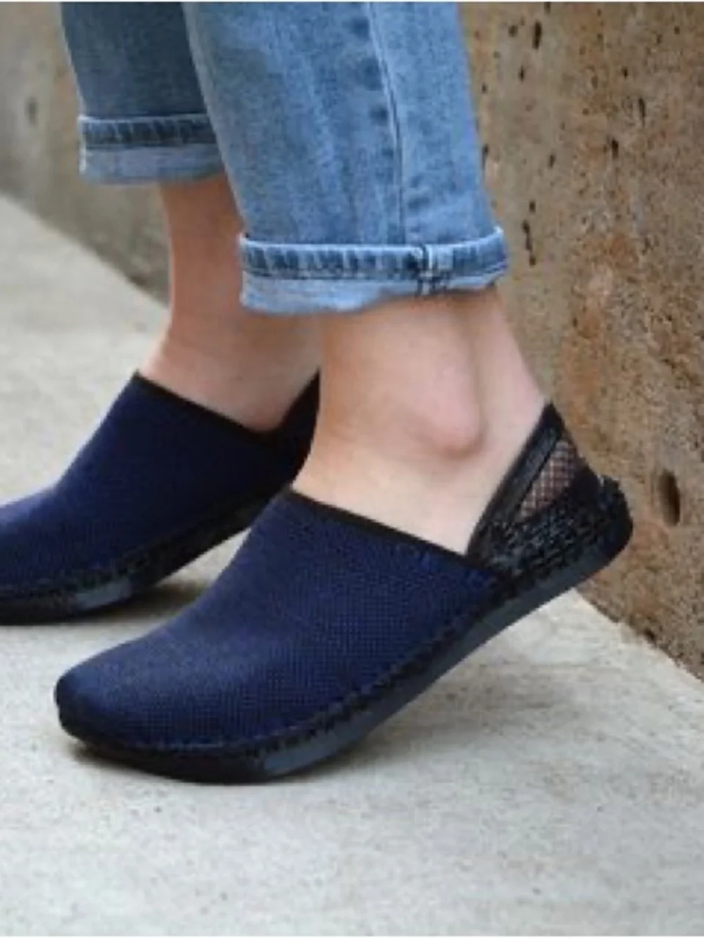 The Salon by OESH is a luxurious knitted clog. Xl 9